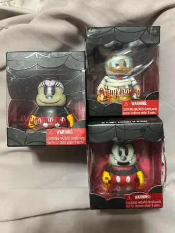디즈니 Vinylmation 할로윈 피규어 3체 세트
