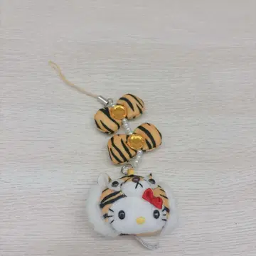 초레어!! 헬로키티 호랑이 디자인 스트랩 2006