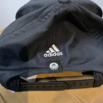 [레어] adidas 블랙 캡 3 스트라이프