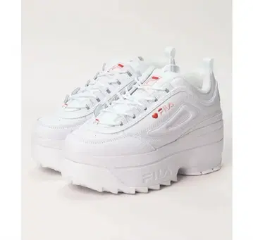 FILA 통굽 하트 스니커즈 Disruptor II Wedge Heart