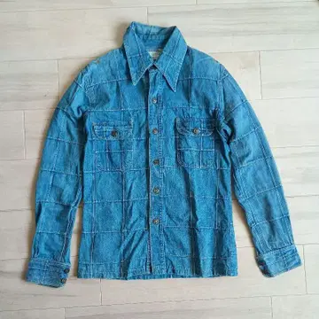 US 구제 의류 패치워크 히피 데님 자켓 빈티지 레트로