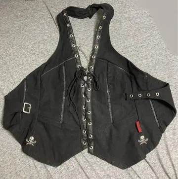 오즈 온 홀터넥 레이스업 베스트