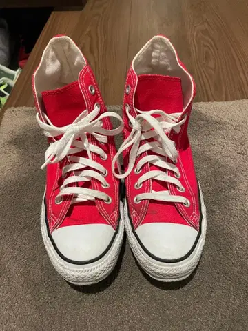 CONVERSE ALL STAR 컨버스 올스타 빨간색 27cm 새상품급