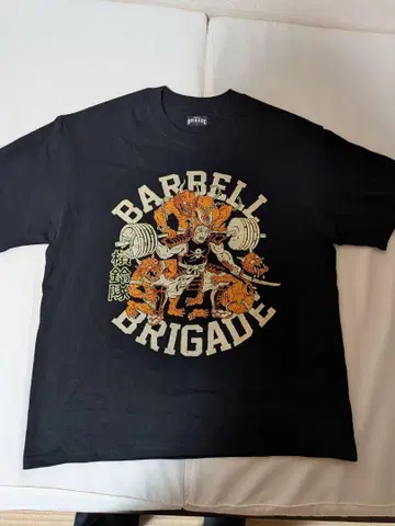 BARBELL BRIGADE 그래픽 T셔츠 2장 세트
