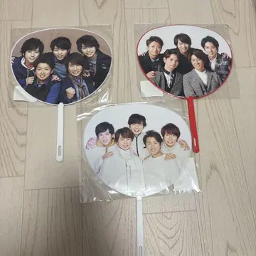 아라시 ARASHI 미니 부채 세트 3개