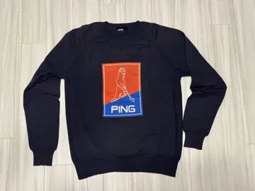 PING 네이비 맨투맨 L 사이즈