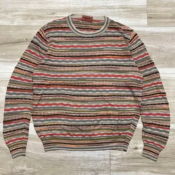 [48] Missoni 멀티 보더 니트 스웨터 이탈리아제