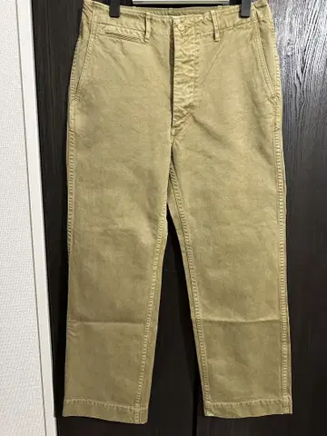 AURALEE PRODUCT DYED FINX CHINO NARROW