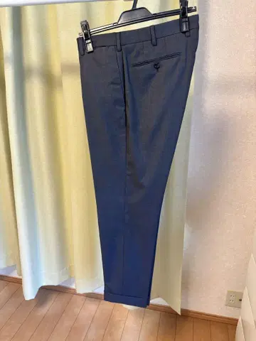 INCOTEX 다크 그레이 슬랙스