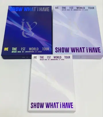 IVE SHOW WHAT i HAVE Blu-ray DVD kit