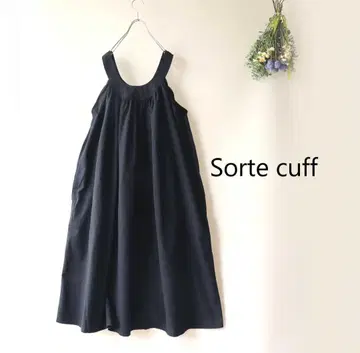 새상품 할인 sortecuff 블랙 오버롤 스커트 원피스 면 21