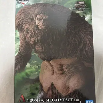 제일복권 진격의 거인 A상 짐승의 거인 MEGAIMPACT 피규어