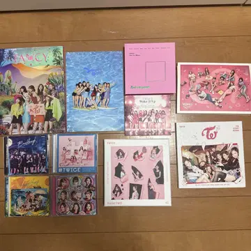 TWICE 앨범 컬렉션 묶음 판매 세트 한국 CD