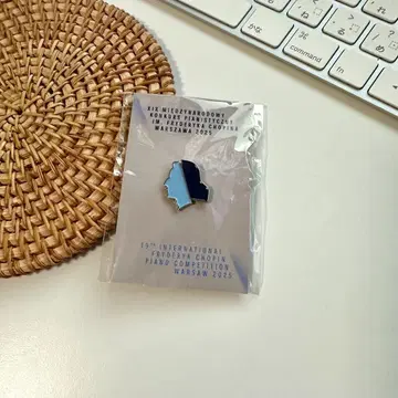 만박 폴란드관 핀 배지 쇼팽