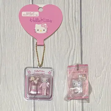 산리오 키티 미니어처 패키지 참 가챠