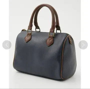 러그아젬 F/LEATHER MINI BOSTON BAG