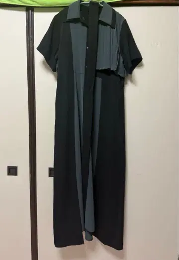 플리츠 절개 원피스