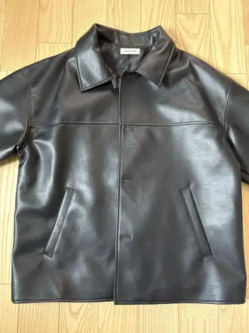 FREAK'S STORE 가죽 블루종