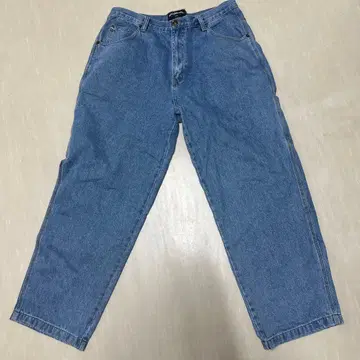 Kno-betta 카펜터진 라이트 블루 배기 데님