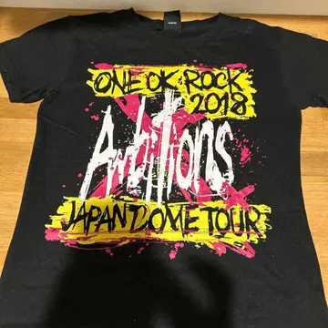 ONE OK ROCK Auditions 투어 T셔츠 S