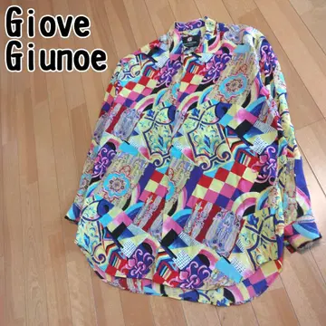 Giove Giunoe 올 패턴 셔츠 사이즈 46 일본제