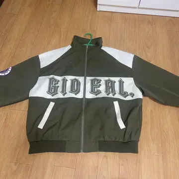 GIDEAL 올리브 나일론 자켓