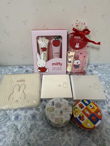 미피 miffy 핸드 크림 세트 스팀 크림 코듀로이