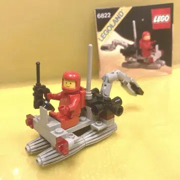 LEGO 6822 우주 작업 자동차 1981년