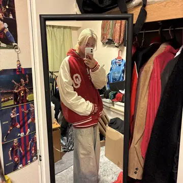 [초레어] 해외 스트릿 바시티 자켓 빈티지