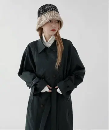 다크 그린 트렌치코트 미사용 새상품 당일 발송