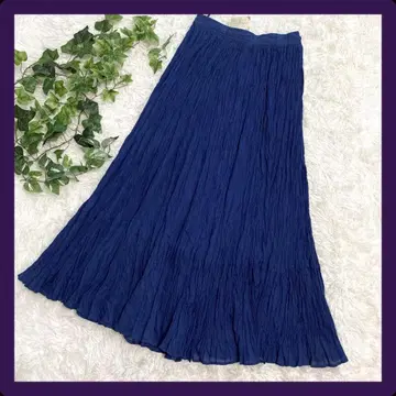 무료배송 레어 ANOKHI 아노키 빈티지 주름 가공 롱 스커트