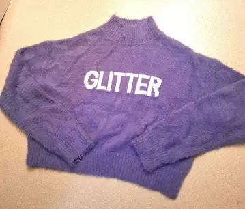 Bashka 퍼플 GLITTER 스웨터 S/M