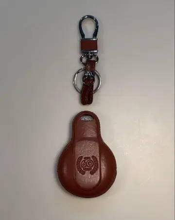 [ 미사용 새상품 ] MINI 60주년 기념 가죽 키 케이스 브라운