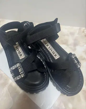 블랙 스포츠 샌들 size36