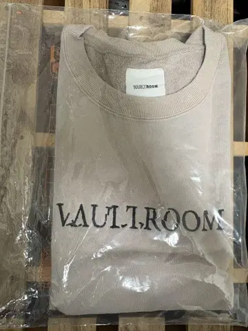VAULTROOM CUT OFF VEST BEIGE 사이즈 L