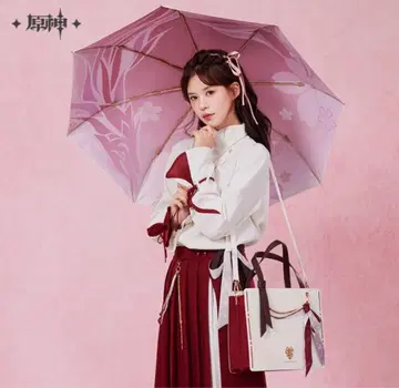 원신 공식 접이식 우산 아에 미코 Genshin