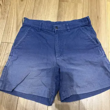 파타고니아 네이비 숏팬츠 묵직한 페이드 구제 의류