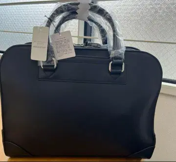 하자품 블랙 비즈니스 백 리사이클 가죽