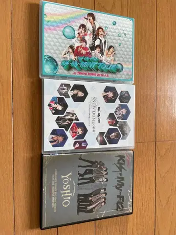 Kis-My-Ft2 LIVE&DVD 4세트