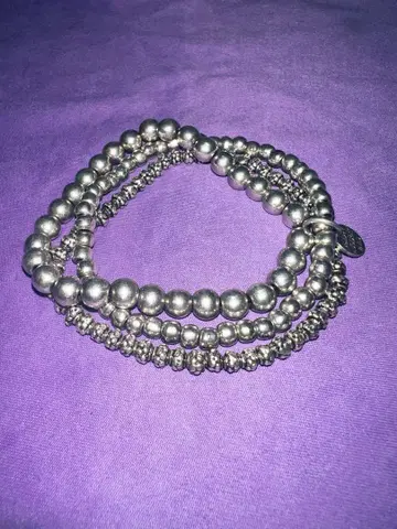 PHILIPPE AUDIBERT 3연 비즈 팔찌