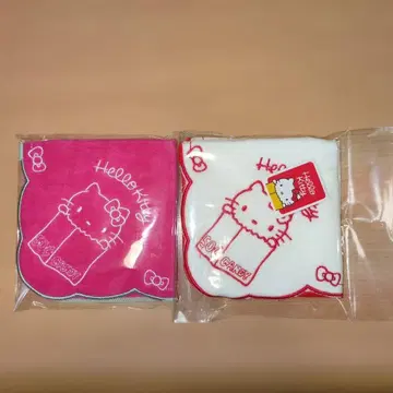 헬로키티전 헬로키티 미니 타월 세트 2장