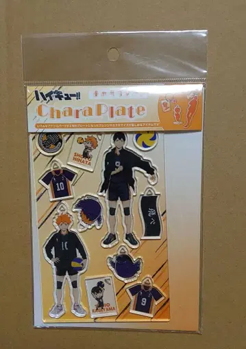 하이큐!! 캐릭터 플레이트 카라스노 고교 히나타 쇼요 카게야마 토비오