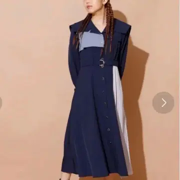 REDYAZEL 레이디 아젤 트렌치 롱 슬리브 원피스