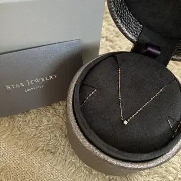 스타 주얼리 다이아몬드 목걸이 핑크 골드 (M) 0.04ct