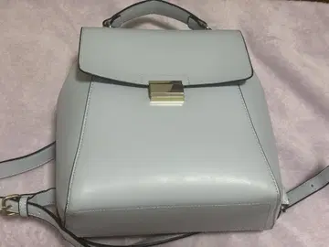 ZARA 베이직 백팩 스카이블루