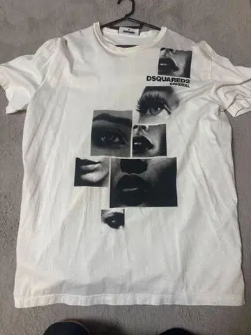 DSQUARED2 XL 티셔츠 얼굴 프린트