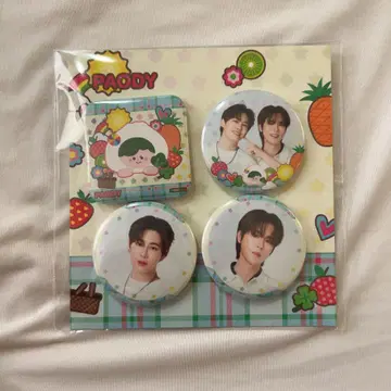 GMMTV PAODY BounPrem PIN SET 캔뱃지