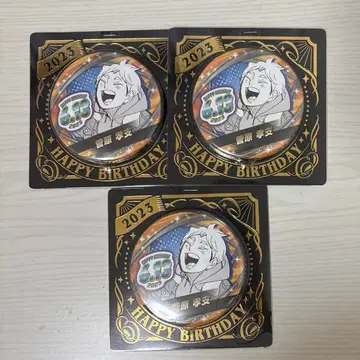 하이큐 스가와라 코시 벌스데이 캔뱃지 2023