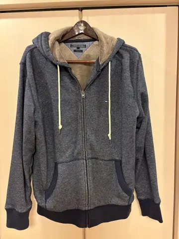 타미힐피거 지퍼 후드티