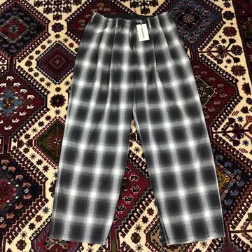 T/W 2 Tuck Easy Pants CTE-24A101-CHECK